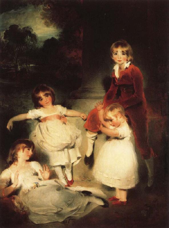 Sir Thomas Lawrence The Children of Ayscoghe Boucherett France oil painting art